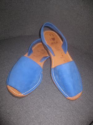 Ria Menorca Sandalen Gr. 41 blau neuwertig