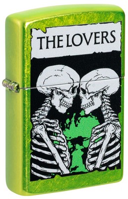 Zippo 47169, Skeleton Lovers Design, Lurid Finish Lighter, NEW | eBay