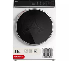 SHARP KD-NHL2S9GWE 12 kg Heat Pump Tumble Dryer - White - REFURB-B