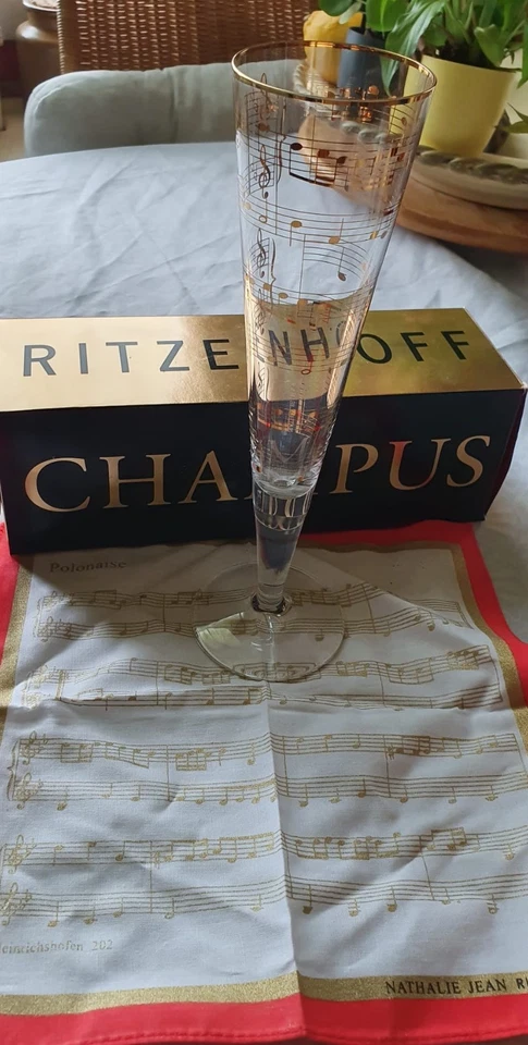 Ritzenhoff-Flûte de champagne de collection-Nathalie JEAN 1999 - Photo 4/4