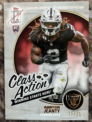 2025 Topps Signature Ashton Jeanty Base (RAW)