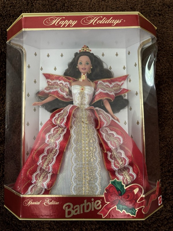 1997 Happy Holidays Special Edition Barbie Doll Mattel 17832