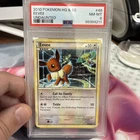 2010 POKEMON HEARTGOLD & SOULSILVER UNDAUNTED #48 EEVEE PSA 8