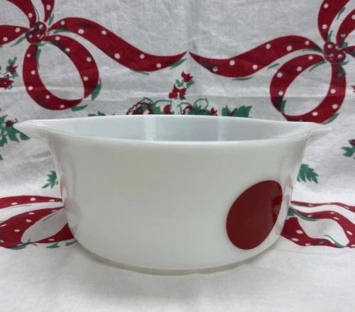 Vintage pyrex moon deco 2 1/2 quart casserole dish