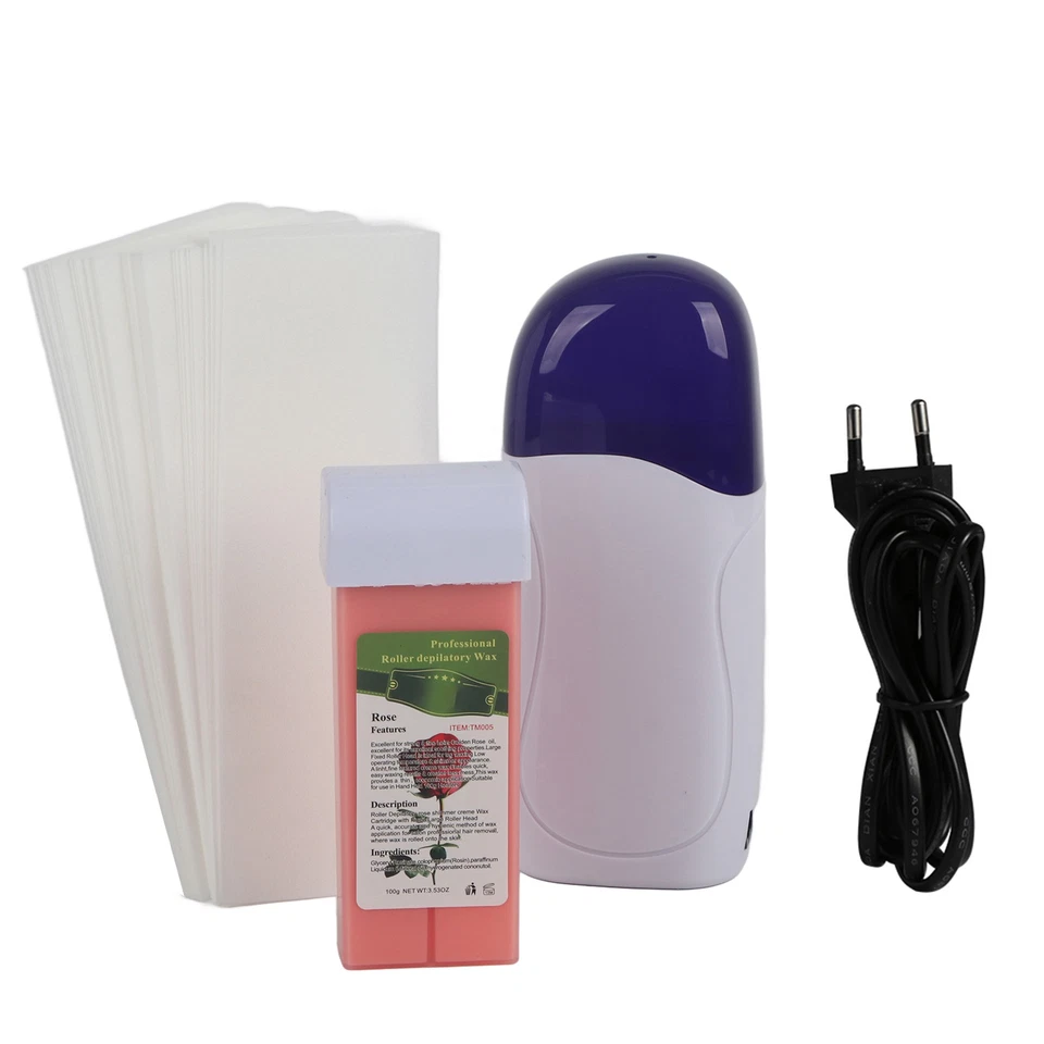 MARKENLOS Salon Hair Removal Machine Set Wax Heater Warmer Wax Cartridge Depilator URS