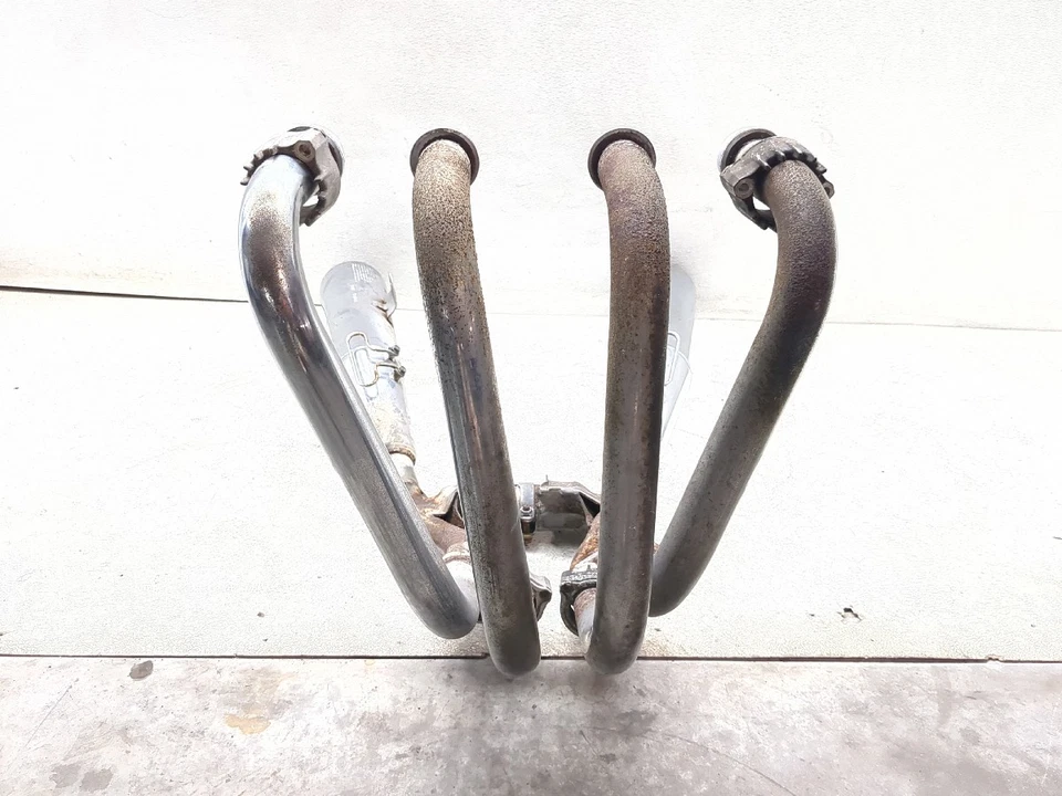 91-03 Honda CB750 Nighthawk 750 Full Exhaust Header Pipe Muffler - Image 4 of 4
