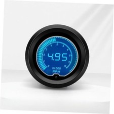 Digital LCD Tachometer Gauge 7 Color Backlight with On the Fly Switching