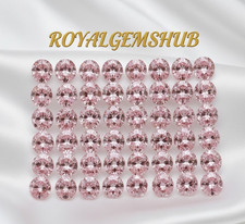 3 x 5 mm Oval Cut Pink Color Diamond D Grade VVS1 Lab Grown Stone