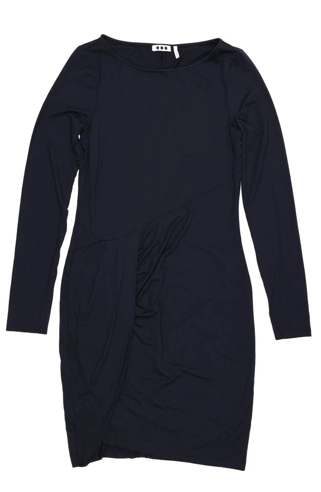 Three Dots 276806 Long Sleeve Dress Navy Blue size  Large - Image 4 of 4