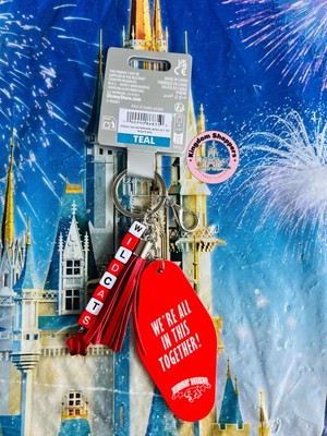 2025 Disney Parks High School Musical Wildcats Keychain Bag Charm