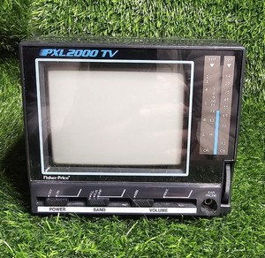 Vintage 1987 Fisher Price PXL 2000 TV Monitor untested