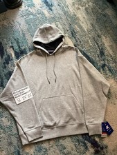 NWT Champion Powerblend Heather Grey Hoodie Men  s Sz 2XL FREE SHIPPING 