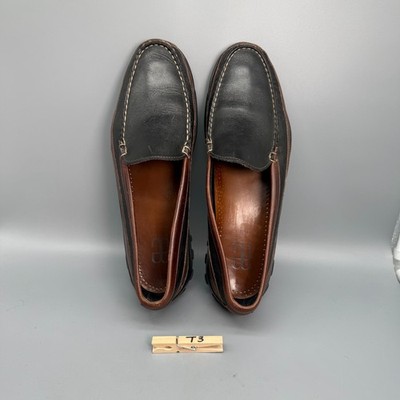 Allen Edmonds Boulder Venetian Men\'s 11.5 Black Brown Leather Driving Moccasin Men main image 2