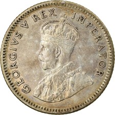 [#876313] Coin, South Africa, George V, 6 Pence, 1935, MS, Silver, KM:16.2