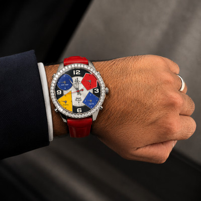 Jacob & Company Five Time Zone Watch (Diamond Bezel)