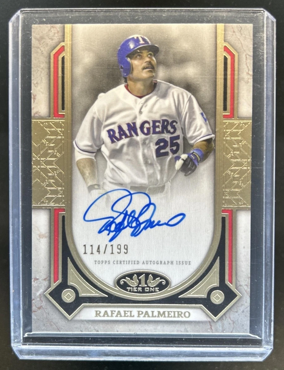 Rafael Palmeiro Baseball Serial Numbered Sports Trading Cards