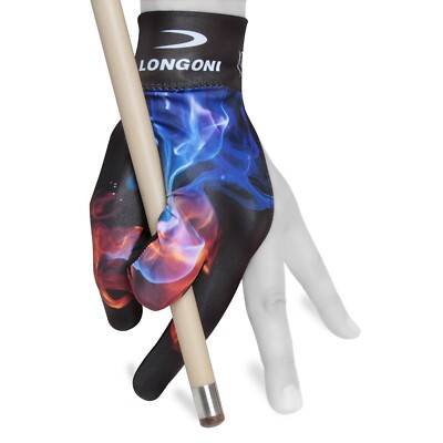 LONGONI Billiard POOL CUE GLOVE Fancy Color Explosion Collection 2 for Left hand