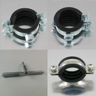 Schraubrohrschellen 12 – 114 mm Gelenkrohrschellen Stockschrauben Rohrschellen