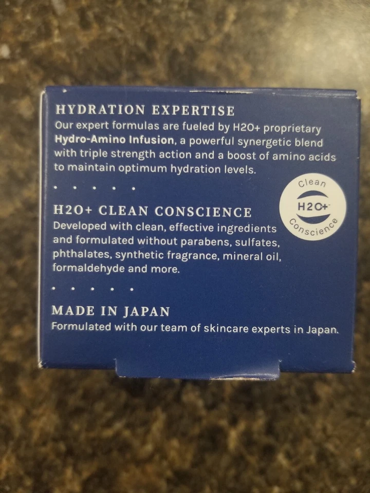 H2O+ CREMA HIDRATACIÓN EDAD RENOVAR CUELLO Y ESCOTE 1,7 fl. oz. / 50 ml Foto 2 de 2