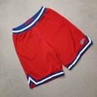 VINTAGE Nike Supreme Court Basket Short Homme Grand Bleu Rouge USA Baggy Y2K