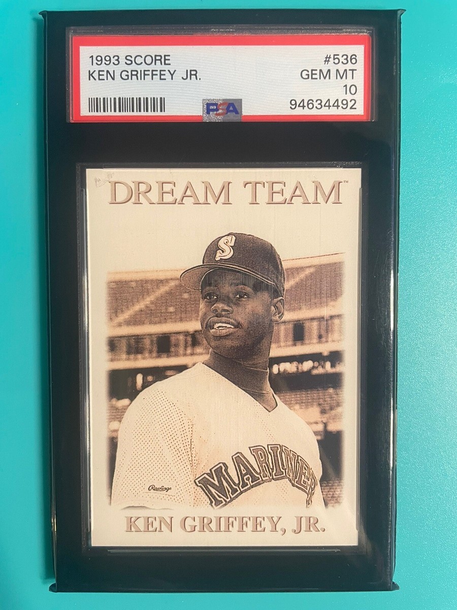 1993 Score Ken Griffey Jr. #536 Dream Team PSA 10 Gem Mint 🔥 | eBay