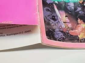 Kid Nikki Radical Ninja Authentic Original NES Nintendo Manual Only *damage