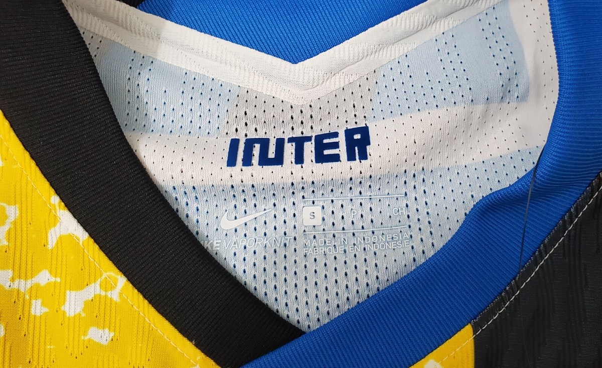 Nike Inter Milan 20/21 4th VaporKnit Authentic Jersey, White/Blue