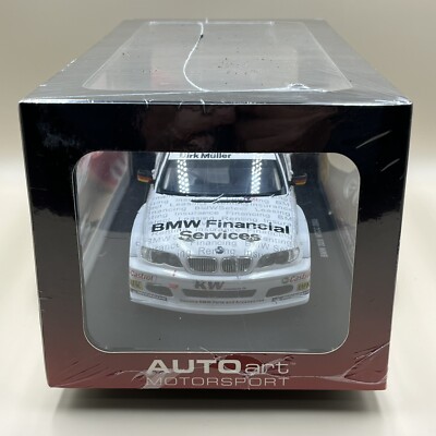 BMW 320i WTCC 2005 plain ミニカー Autoart AUTOart 1/18 BMW 320i WTCC 2005 Dirk Müller #43 80543 white body