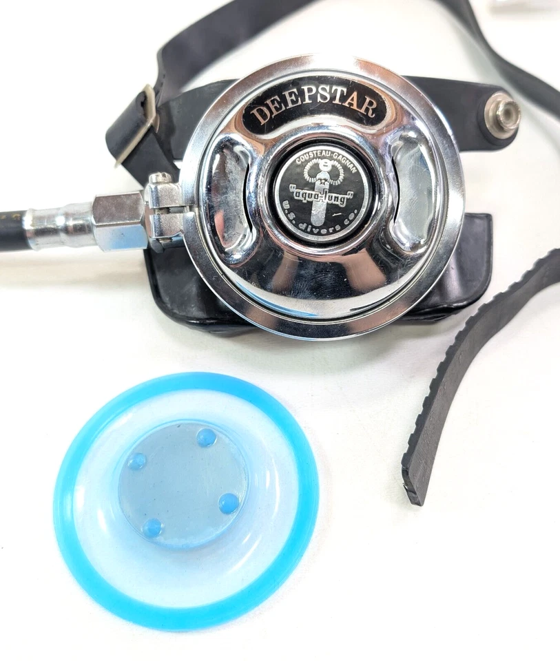 US Divers Aqua Lung Deepstar Conshelf Diaphragm Scuba Dive 2nd Stage Regulator - Image 4 of 4