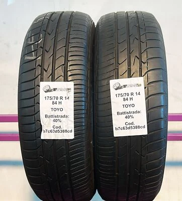 PNEU USAGÉ TOYO TRANPATH MPZ 175/70 R14 84H ESTIVE - Photo 1/2