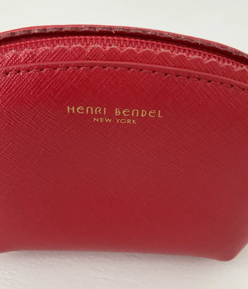 Henri Bendel купол косметический мешочки/монета мешок, красный, розовый и зеленый - Изображение 2 из 4