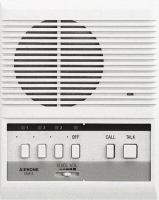 Aiphone LEM-3 Open Voice Selective Call Master Intercom