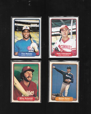 1982 Fleer Hi Grade cards U-Pick Finish your set Baseball Cards MLB | eBay