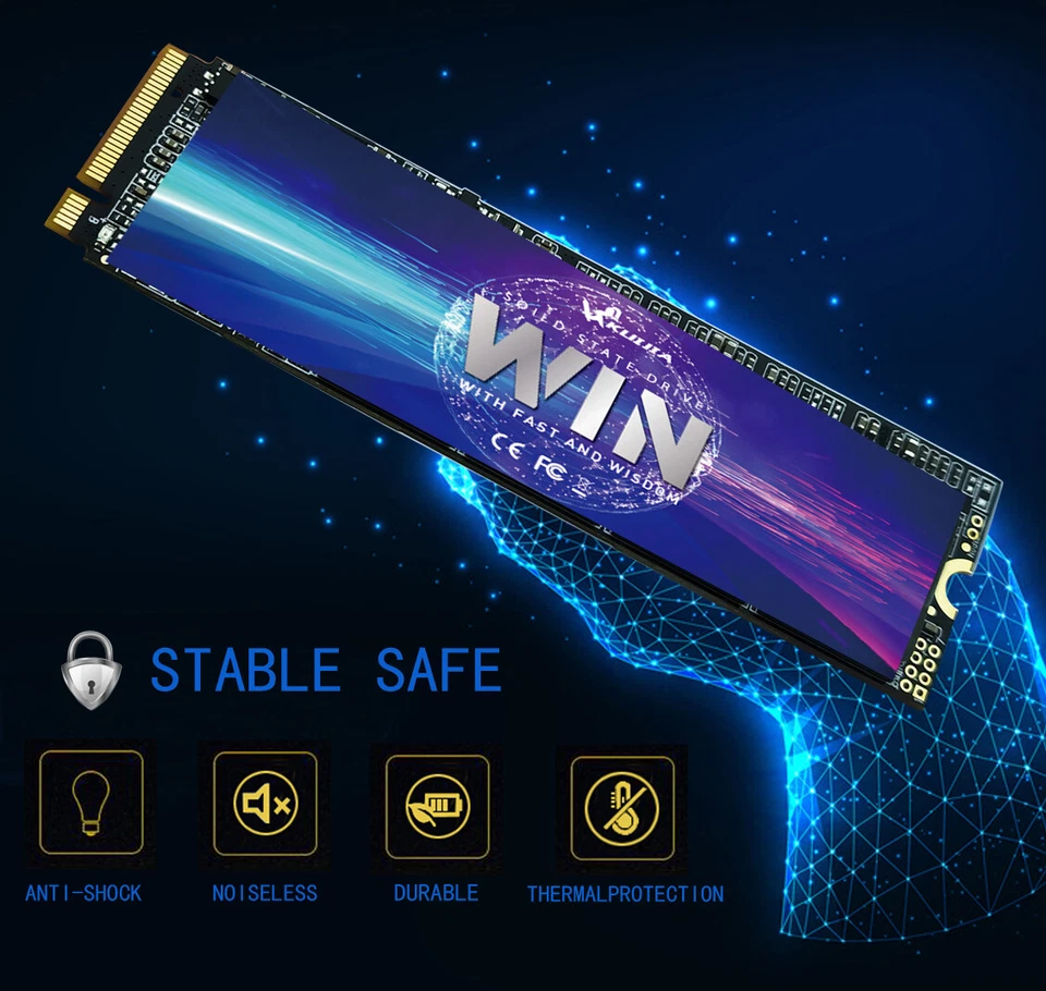 KUIJIA PCIe NVMe M.2 2280 SSD Solid State Drive 128gb/256gb/512gb/1tb - Image 4 of 4