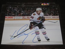 DALE WEISE autographed CHICAGO BLACKHAWKS 8X10 photo L@@K  