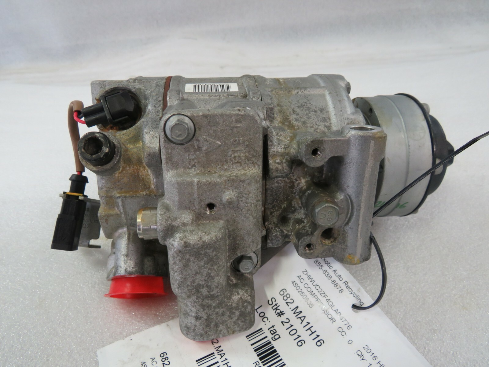 Lamborghini Huracan, LP610, LP580, AC Compressor, Used, P/N 4S0260805