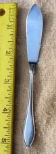 EPN Made in Sweden silver plate Master Butter/Condiment Spreader Knife 5 1/16"
