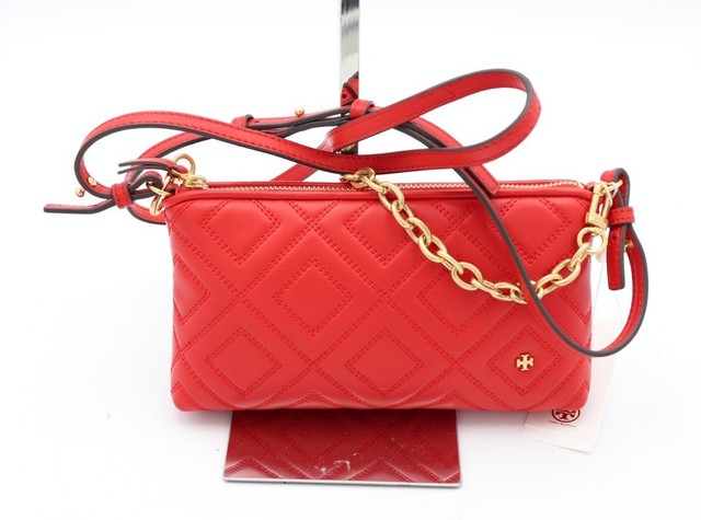 tory burch red crossbody purse