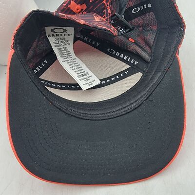 Oakley Shade Me Adjustable Hat Orange Athletic Adjustable  display picture 3