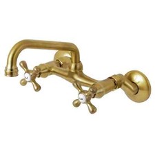 Kingston Brass KS213 Magellan 1.8 GPM Widespread Bridge Kitchen - Brass
