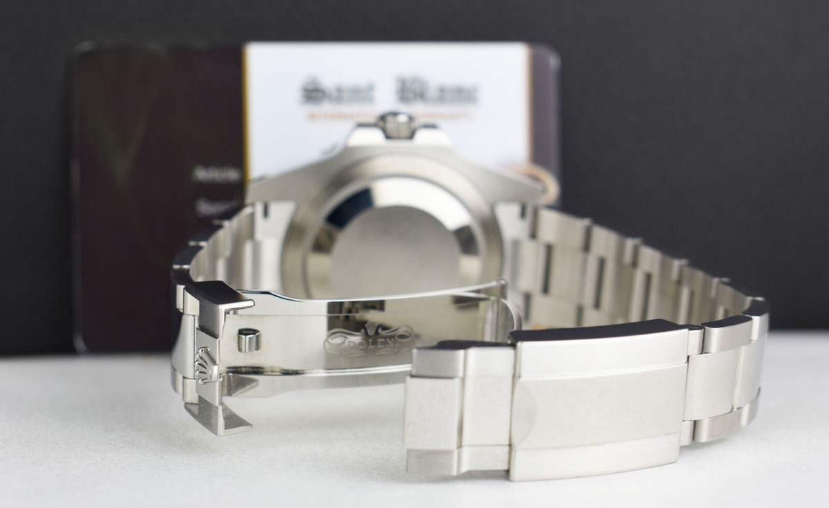 ROLEX Stainless Steel GMT Master II Batman w/ CARD 126710 BLNR