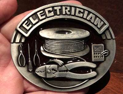 electrician belt buckle
