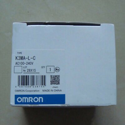 New Omron K3MA-L-C Digital Panel Meter