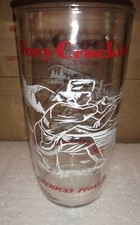 Vintage 1950's Davy Crockett American Pioneer Drinking Glass