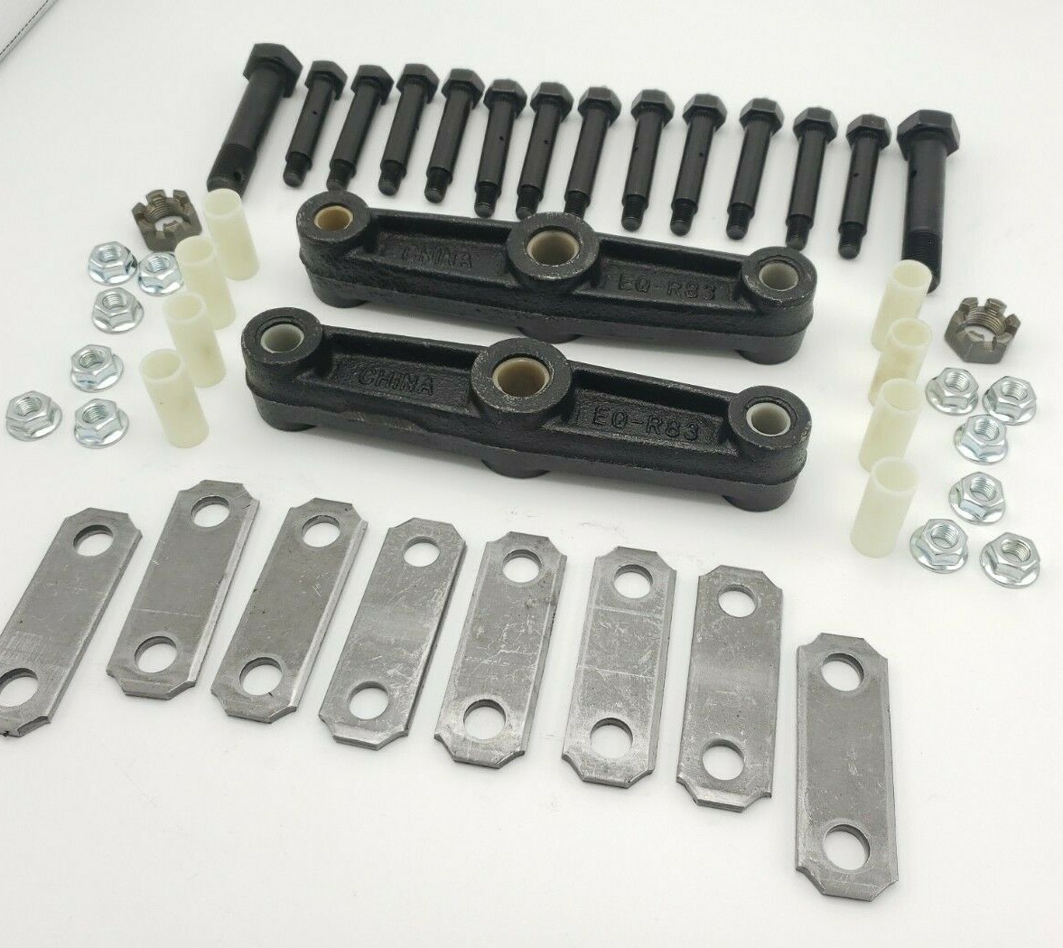 7000 Lbs. Trailer Axle Tandem Axle Trailer Spring Suspension Rebuild Kit - Tall Equalizers, 3500-7000 Lb Capacity Tandem Axle Trailer Brakes - Foto 5