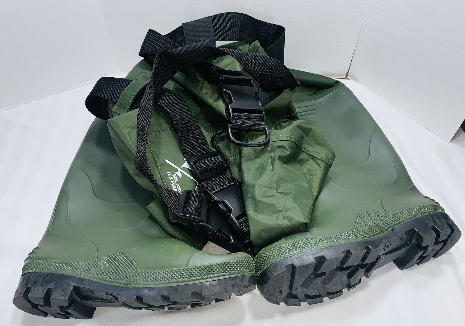 Fly Fishing Hero Chest Waders With Boots Hunting Waders Unisex Size 12