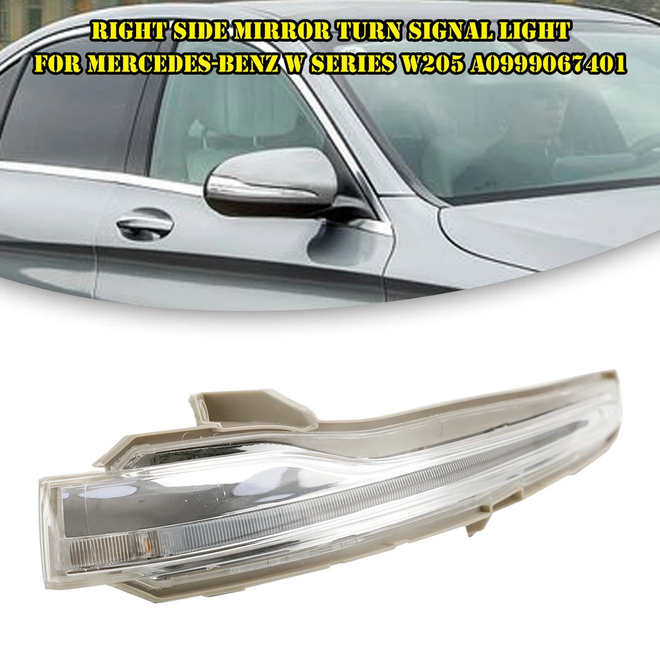 Right Side Mirror Turn Signal Light For Mercedes-Benz W Series W205 A0999067401 - Imagem 2 de 4