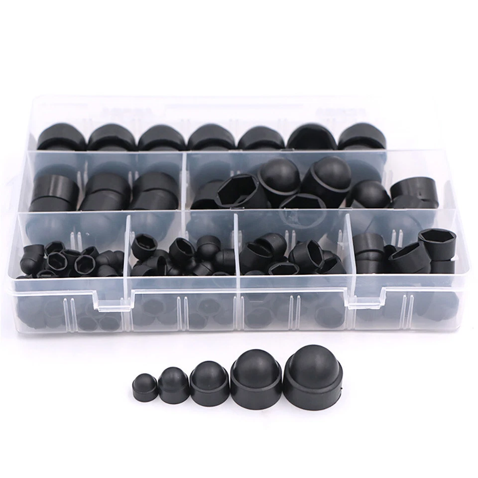 145 Schutzkappen für Schrauben Sechskantschrauben Abdeckkappen Kunststoff Kappen - Bild 4 von 4