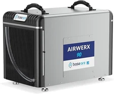 BaseAire AirWerx 90 198 Pints Dehumidifier for Basement/Crawl Space 5Y Warranty