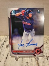 2022 Bowman Chrome 1st Jose Fermin Base Auto Guardians ROOKIE RC Autograph C2